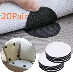 10/20 Pairs of Strong Anti-curling Carpet Tape Non-slip Stickers Carpet Gripper - Picture 1 of 7