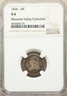 1836 Capped Bust Dime NGC G-6 Maumee Valley Collection