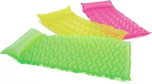 Tote N Float Wave Mat Durable Vinyl Floating Inflatable Swimming Pool Lounger - Picture 1 of 9