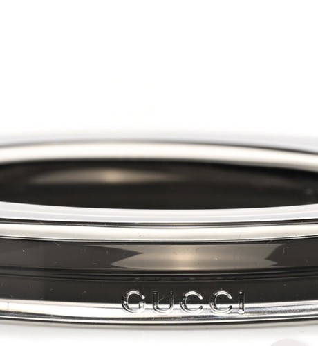 Bracciale Gucci in plexiglass resina nero e trasparente nuovo con scatola!