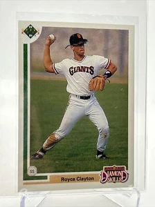 1991 Upper Deck Final Edition Royce Clayton Baseball Card #4F Mint FREE SHIPPING - Picture 1 of 3