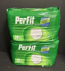 Prevail Per-Fit Daily Underwear, Medium 34-36 Extra Absorbency 40 Count