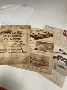 WIE UND WARUM DER 58 CHEVROLET ENTWORFEN WURDE ARTIKEL 4 SEITEN 12-57 - Bild 1 von 2