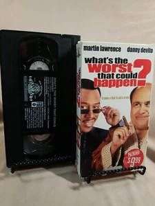 What's The Worst That Could Happen? VHS Comedy Danny DeVito Martin Lawrence - Picture 1 of 2