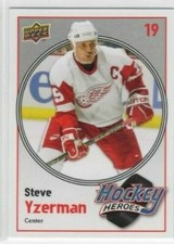Steve Yzerman 10-11 Upper Deck Series 1 Hockey Heroes Detroit Red Wings