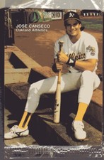 1990 Mother's Cookies Jose Canseco #4 Jose Canseco   Oakland Athletics