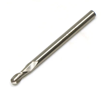 1pcs Radius 3mm HSS 2 Flute Ball Nose End Milling Lathe Cutter CNC Bit Tool - Image 1 of 2
