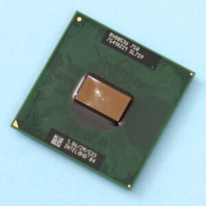 Intel Pentium M 750 Mobile CPU Processor 1.86GHz 2MB Cache 533MHz FSB SL7S9