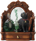 8.5 Inch Lisa Parker Absinthe Fairy Black Cat Mirror with Drawer Polyresin Hand 