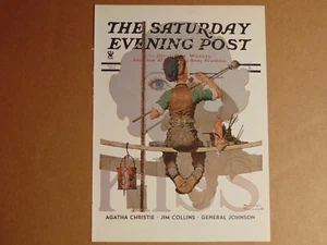 Saturday Evening Post Feb 9,1935  (REPRINT) Norman Rockwell (COVER ONLY)  - Foto 1 di 1