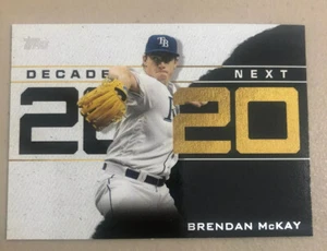 2020 Topps Series 1 Decade's Next #DN-26 ⚾️ Brendan McKay - Tampa Bay Rays - Picture 1 of 6