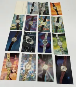 Accutron Watches Sales Literature - Model Pictures With Description On Back - Picture 1 of 4