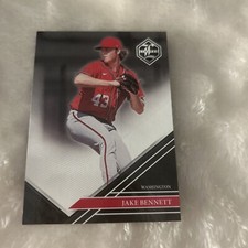 2023 Panini Chronicles - Limited Prospect Card of Jake Bennett - Nationals