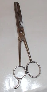 Vintage Solingen Germany Hair Cutting Thinning Styling Barber Scissors Rare - Picture 1 of 3