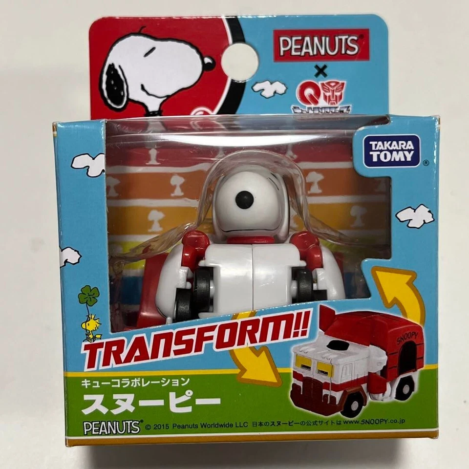 Snoopy Cute Transformers PEANUTS Takara Tomy Japan - Image 1 of 4