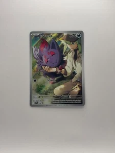 N's Zorua SVP 189 - Pokémon TCG SV09 Journey Together ETB Black Star Promo - Picture 1 of 2
