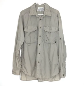 Vintage Columbia GRT Shirt Mens Large Trekking Button Up - Picture 1 of 6