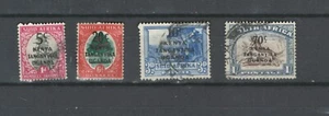 SOUTH AFRICA BRITISH COLONIES OVERPRINTED UKT USED STAMPS LOT (BRCL 133) - Picture 1 of 1