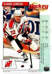1992-93 Panini Stickers French #172 Claude Lemieux
