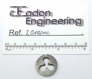 2BA (British Association) Button Die, HSS. By top brands. - Picture 1 of 6
