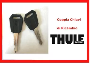 Ricambi Thule coppia chiavi codice N239 N 239 per Box barre portabici portasci - Bild 1 von 2