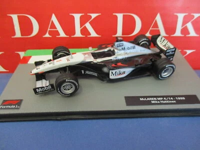 Die cast 1/43 Modellino Auto F1 McLaren MP 4/14 1999 M. Hakkinen - Immagine 1 di 4
