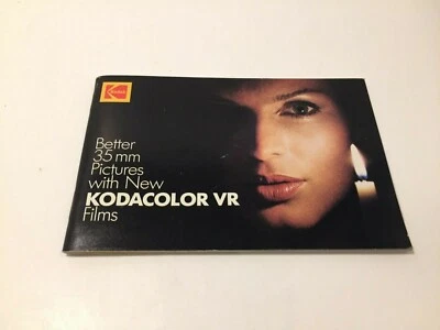 KODAK Kodacolor VR 35 mm Imágenes con Nuevas Películas Folleto Folleto Publicidad Foto 1 de 4