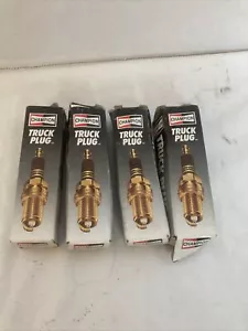 SET OF 4 Champion Spark Plugs Truck Plug 4071 - Picture 1 of 3