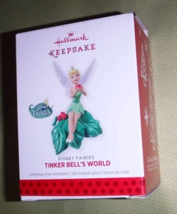 Tinker Bell's World - Disney Fairies 2013 Hallmark Ornament IN BOX - Picture 1 of 3