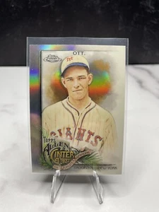 2022 Allen and Ginter Chrome Refractor #109 Mel Ott - New York Giants - Picture 1 of 1