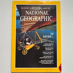 National Geographic - August, 1983 - ''The Disappearing Delta'' No Map - Picture 1 of 2