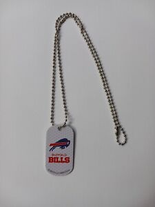 Buffalo Bills Anhänger mit Kette / Dog Tag, NFL American Football, Neu
