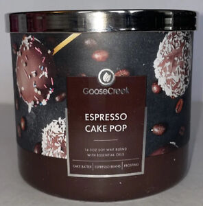 Goose Creek Candle ESPRESSO CAKE POP 14.5 Oz Triple Wick Candle