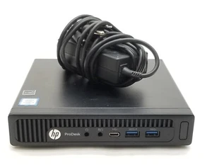 HP ProDesk 600 G2 DM i7-6700T 2.8GHz 8GB 256GB NVMe Windows 11 Desktop Mini WiFi - Picture 1 of 10