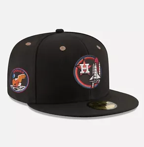 HOUSTON ASTROS MLB MOON MAN 59FIFTY CAP 7 1/4 LIDSHATSDROP. - Picture 1 of 1