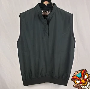 Zero Restriction Black Wind Golf Vest Womens Size M - Picture 1 of 8