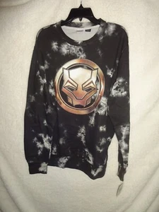 Women Marvel Black Panther Wakanda Forever Sweatshirt Sweater Tie Dye Large (CJ) - Picture 1 of 10
