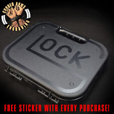 EMPTY Glock Box Factory Hard Pistol Case w/Brush/Rod - Laser UPGRADE AVAILABLE!