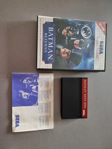 Batman Returns , Jeux Master system SMS PAL * COMPLET * - Imagen 1 de 3