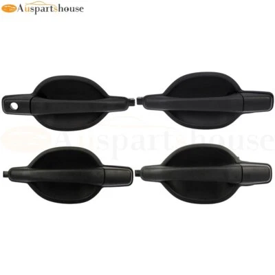 4x Exterior Door Handles Front Rear Right Left For Mitsubishi Endeavor 2004-2011 Foto 1 de 4