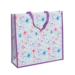 Butterflies Jumbo Square PP Woven Gift Bag - Picture 1 of 1