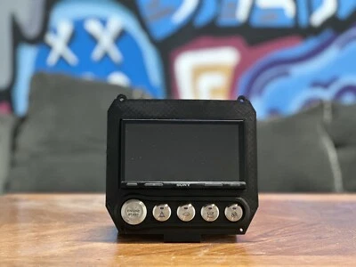 Polaris Slingshot 2015-18 Double-DIN Radio Kit Plus Blue led Aluminum Switchgear - Image 1 of 4