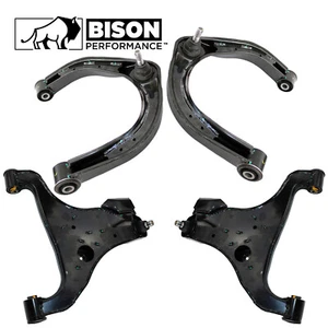 Bison Performance 4pc Front Upper & Lower Control Arms Kit For QX56 Armada Titan - Picture 1 of 8