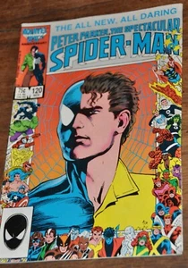 Peter Parker, The Spectacular Spider-Man No. 120 Nov. 1986 Newsstand ed ungraded - Picture 1 of 3