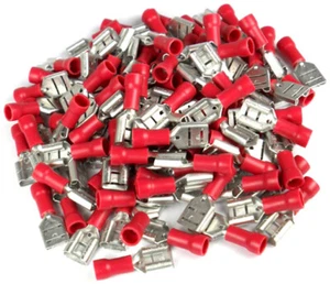 Quick Disconnect 18-22 Ga. 100 Pcs; Red; Female; Xscorpion - Picture 1 of 1
