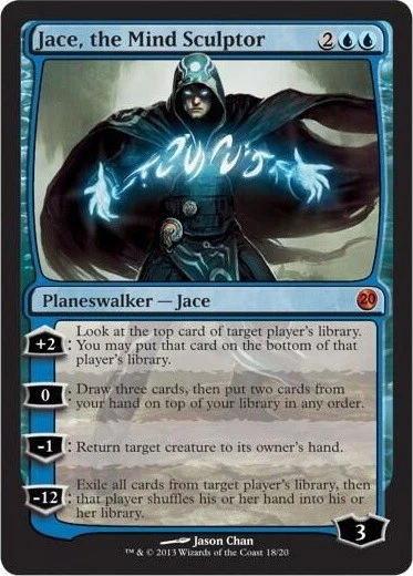 Light Play x 1 Jace, the Mind Sculptor - Foil From the Vault: Twenty - Image 1 of 1