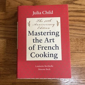 Mastering the Art of French Cooking 40th Anniversary Edition by Julia Child HCDJ - Picture 1 of 7