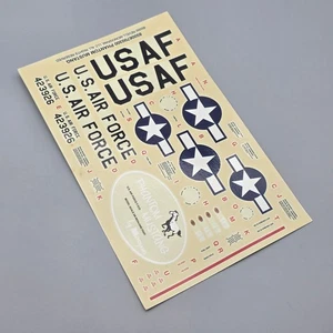 Monogram 1/32 Phantom P-51D Mustang Parts Kit Bash Decal Sheet - Picture 1 of 4