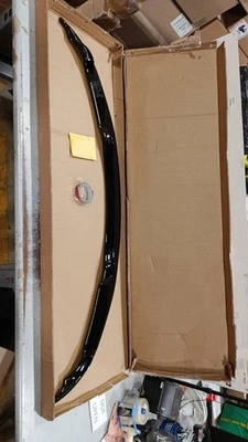 Front Bumper Splitter Lip For 2005-2008 BMW 3 Series E90 E91 325i 330i M Sport - Image 1 of 4