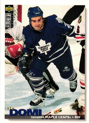 1995-96 Upper Deck Collectors Choice TIE DOMI 242 Toronto Maple Leafs - Image 1 of 2